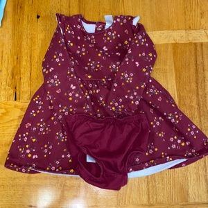 💜3 for $45 Long sleeve dress with bloomer